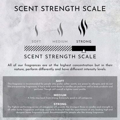 55oz Amber Crystal | Vetiver | Oud Musk Candle (Inspired by Baccarat Rouge 540®)