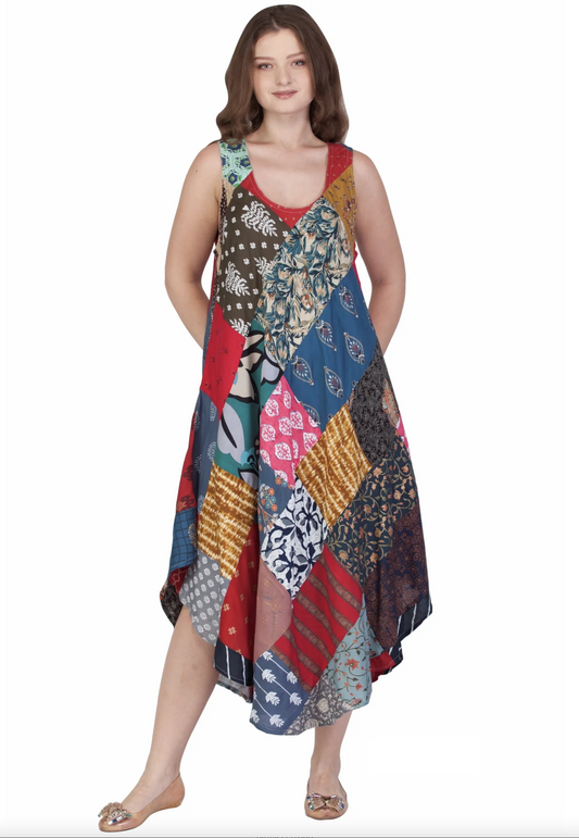 Patchwork Dress