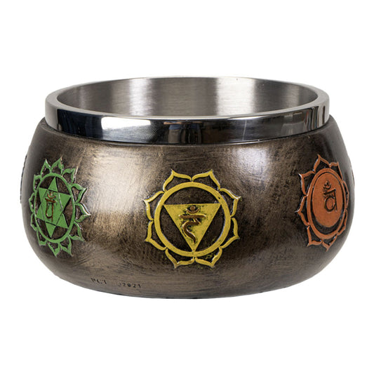 Seven Chakras Smudge Bowl