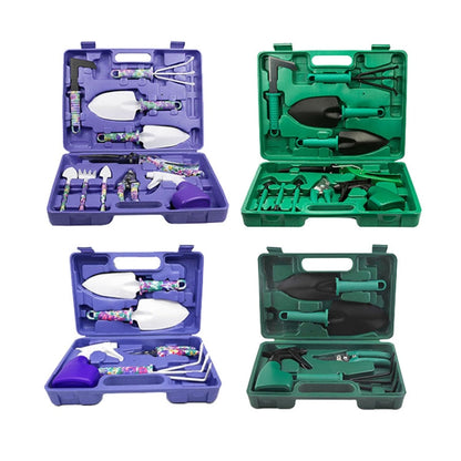 YL025 Potted Gardening Tool Set, Specification: 5 PCS / Set (Purple)