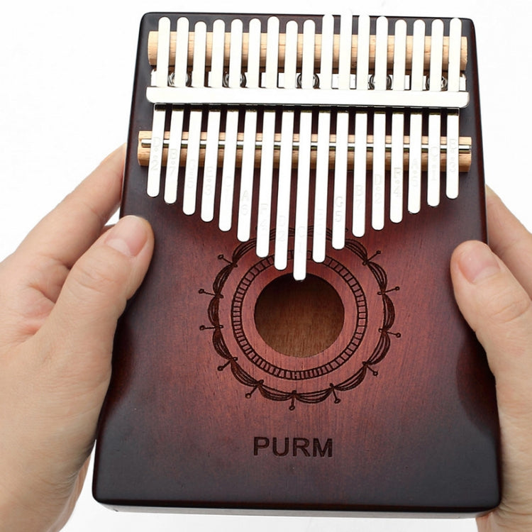17-tone Radian Design Portable Finger Piano(Blooming Flowers)