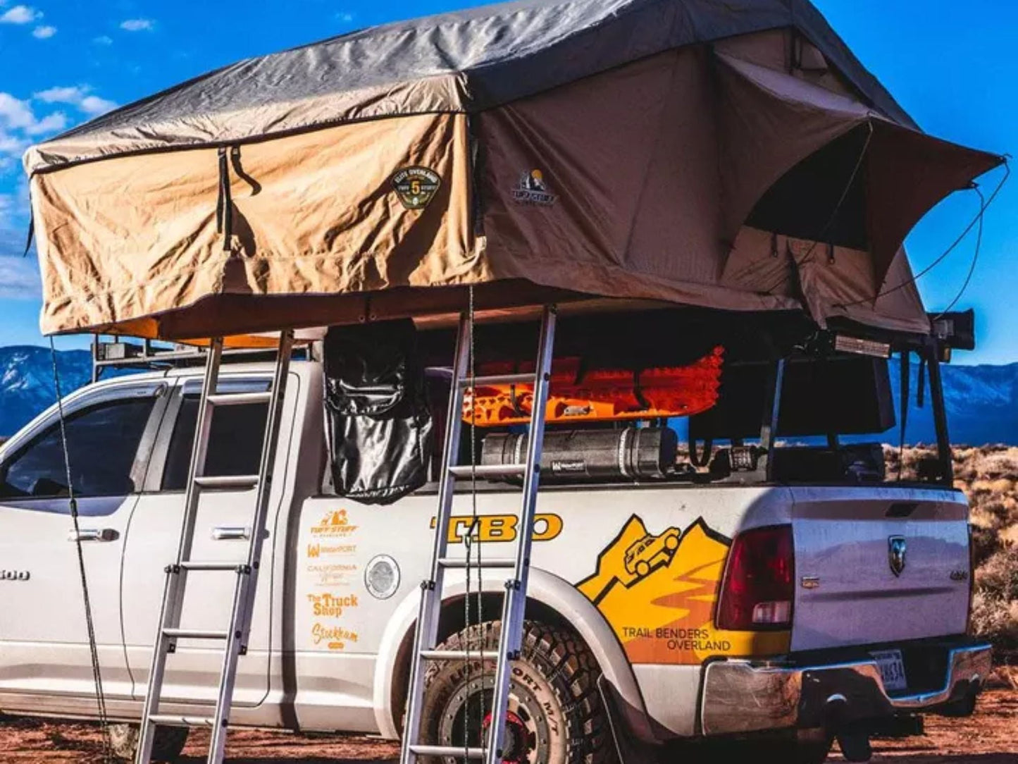 Tuff Stuff Elite Overland Roof Top Tent & Annex Room - 5 Person