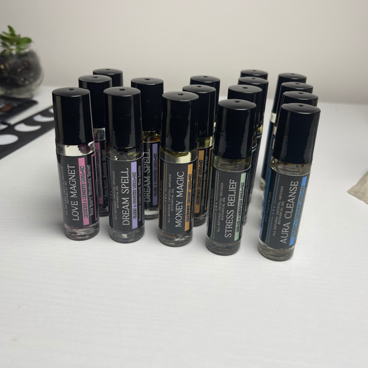 Mystic Showers™ Botanical Crystal Infused Essential Oil Roll-on