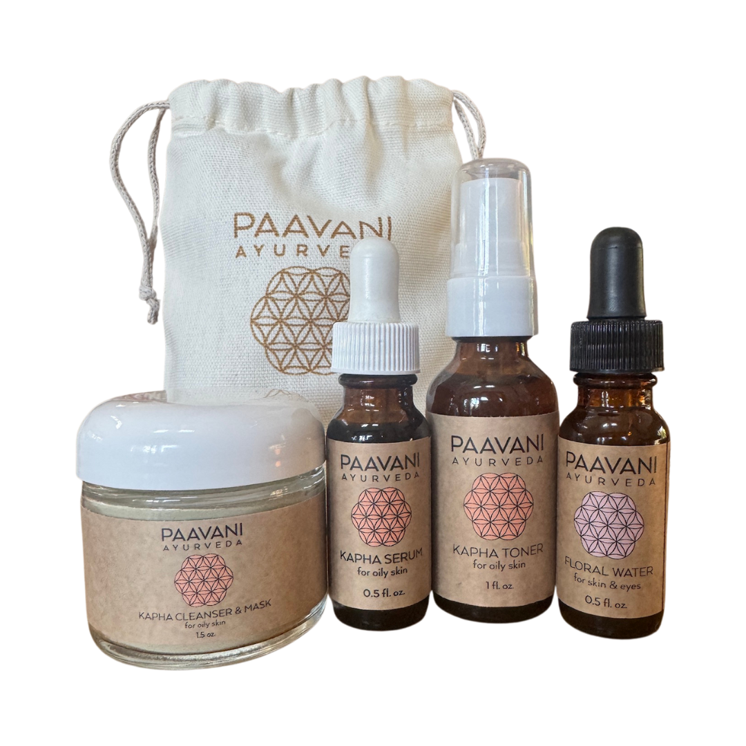 Kapha Skincare Ritual | Ayurvedic Set for Oily & Congested Skin