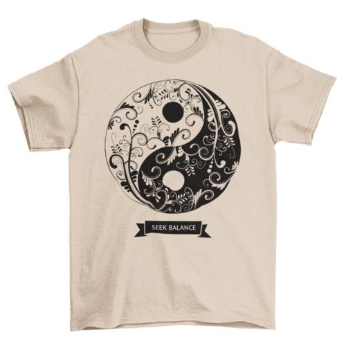 Motivational Yin Yang Mandala Tribal Inspirational Signs & Symbols