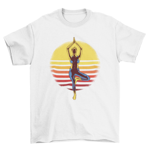 Yoga Sunset T-Shirt