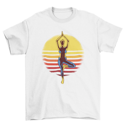 Yoga Sunset T-Shirt