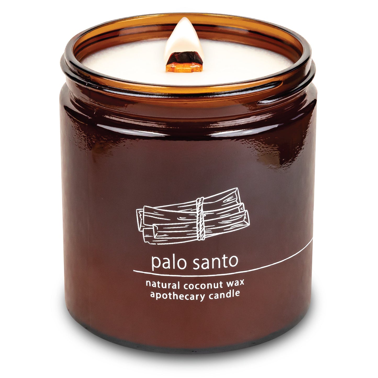 Palo Santo | Wood Wick Candle with Natural Coconut Wax