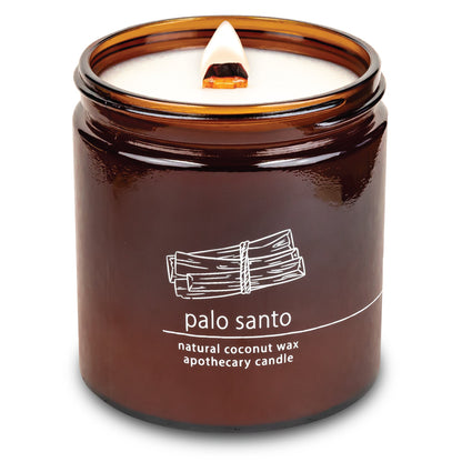 Palo Santo | Wood Wick Candle with Natural Coconut Wax