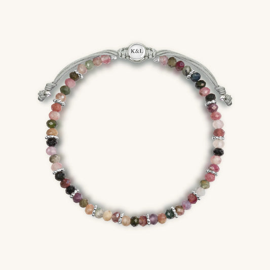 Lavish Blessings Tourmaline Macrame Bracelet