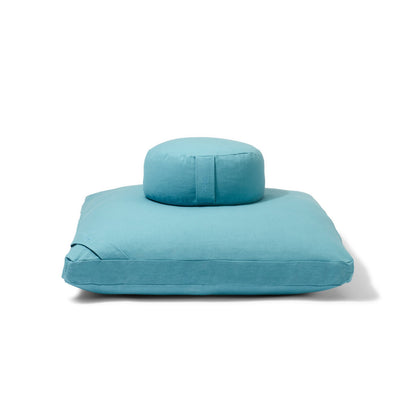 Organic Meditation Cushion Set - water