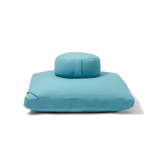 Organic Meditation Cushion Set - water