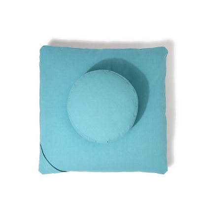 Organic Meditation Cushion Set - water