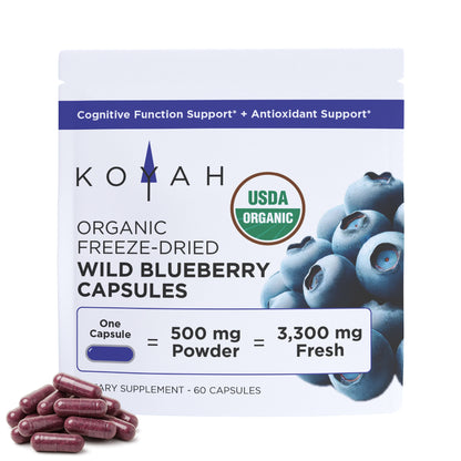 Organic Wild Blueberry Capsules
