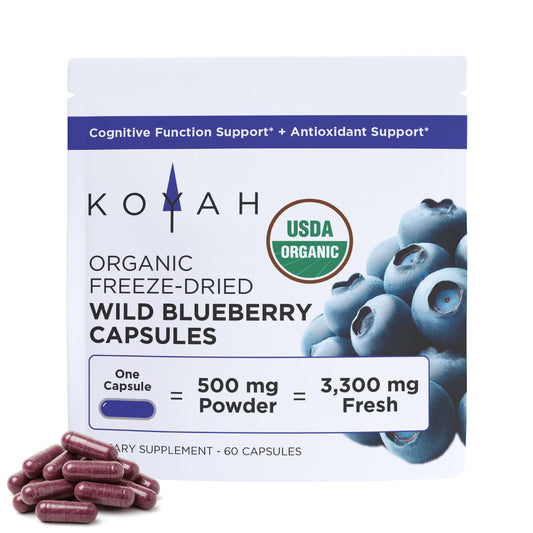 Organic Wild Blueberry Capsules