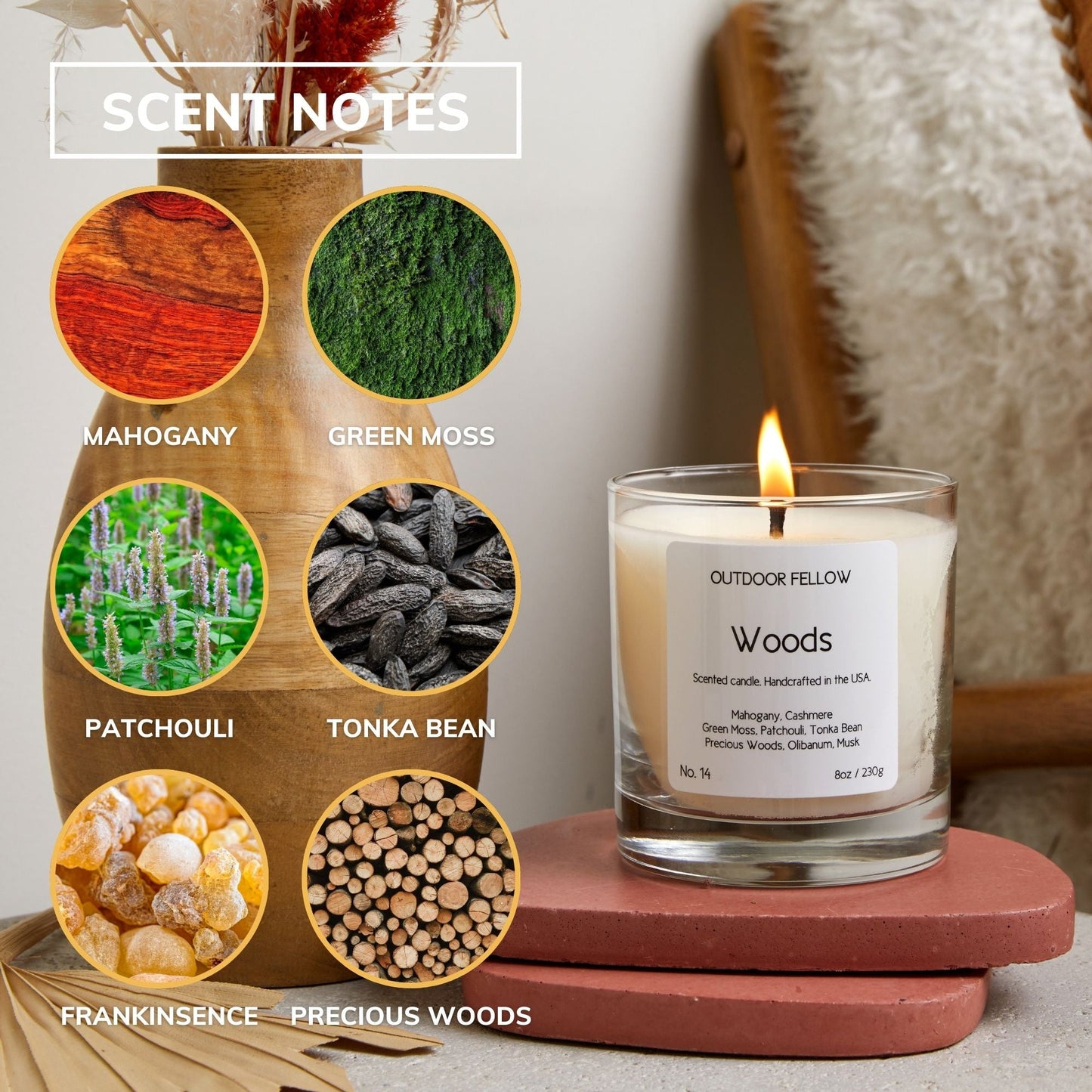 Woods Scented Candle