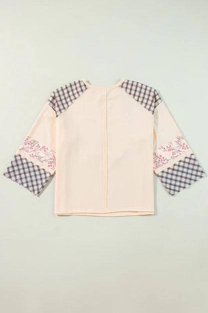 Women Heart Graphic Wide Long Sleeve Sweatshirts