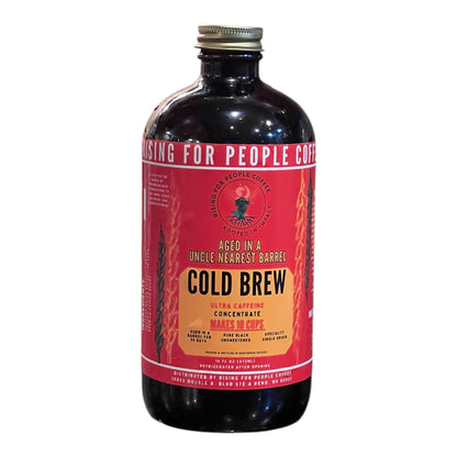 Aged Whiskey Barrel Concentrated Cold Brew Coffee