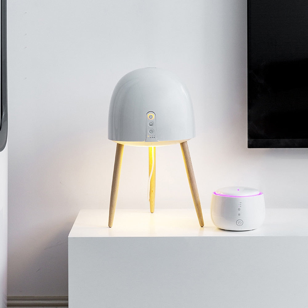 2.5L Large Capacity Ultrasonic Air Humidifier With Wooden Legs