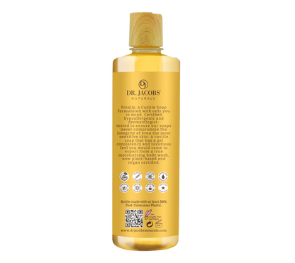 Almond Castile Body Wash (All American) 32 oz