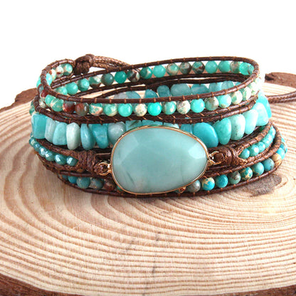 Amazonite Soothing Tension Bracelet