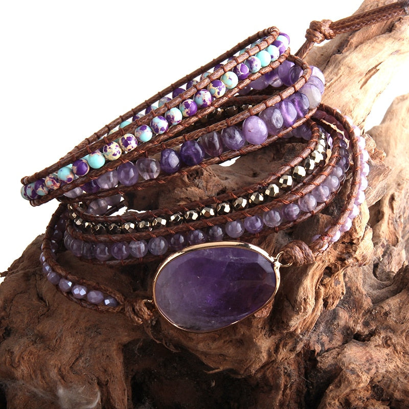 Immense Calm & Nurturing Amethyst Bracelet