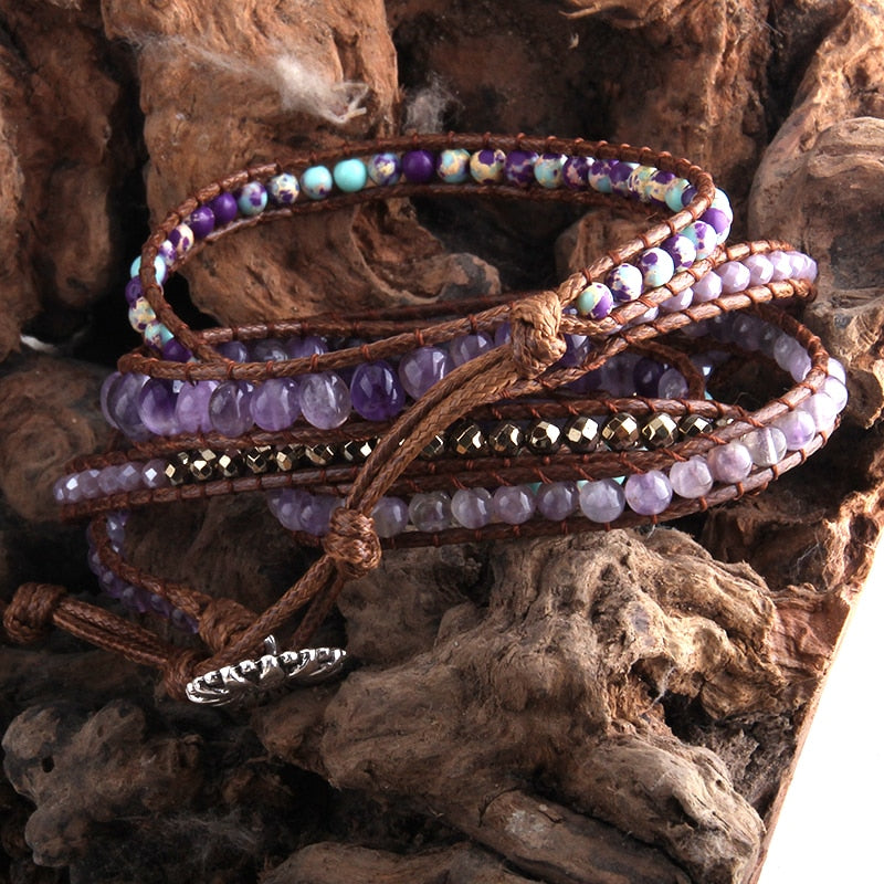 Immense Calm & Nurturing Amethyst Bracelet