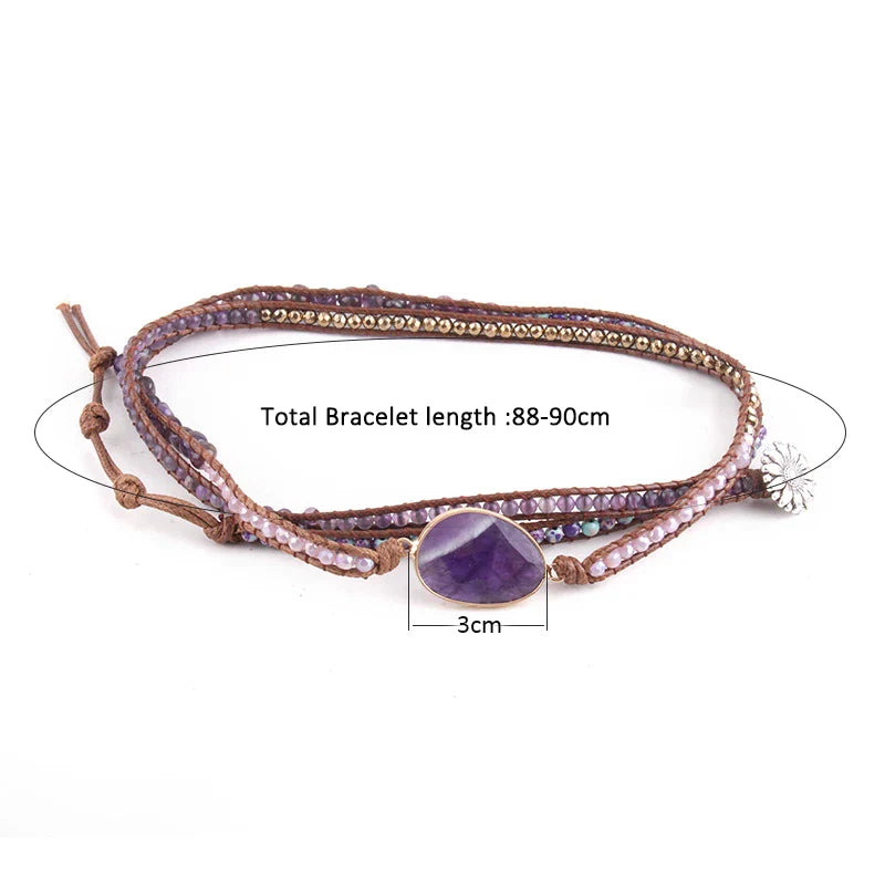 Immense Calm & Nurturing Amethyst Bracelet