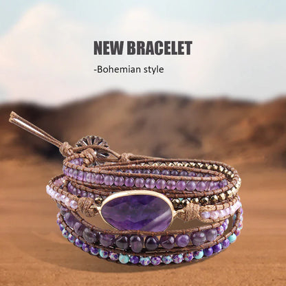 Immense Calm & Nurturing Amethyst Bracelet