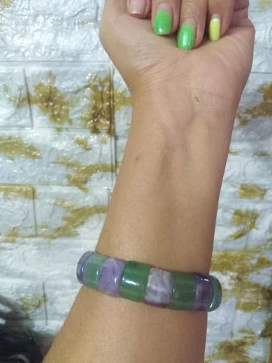 Amethyst & Green Aventurine Opportunities & Recovery Bracelet