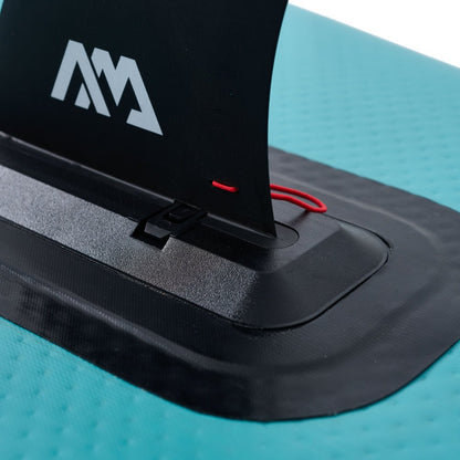 Aqua Marina Vapor BT-23VAP All-Around SUP W/ Sand Ripple Grooved EVA Footpad, 10FT (SAK60532)