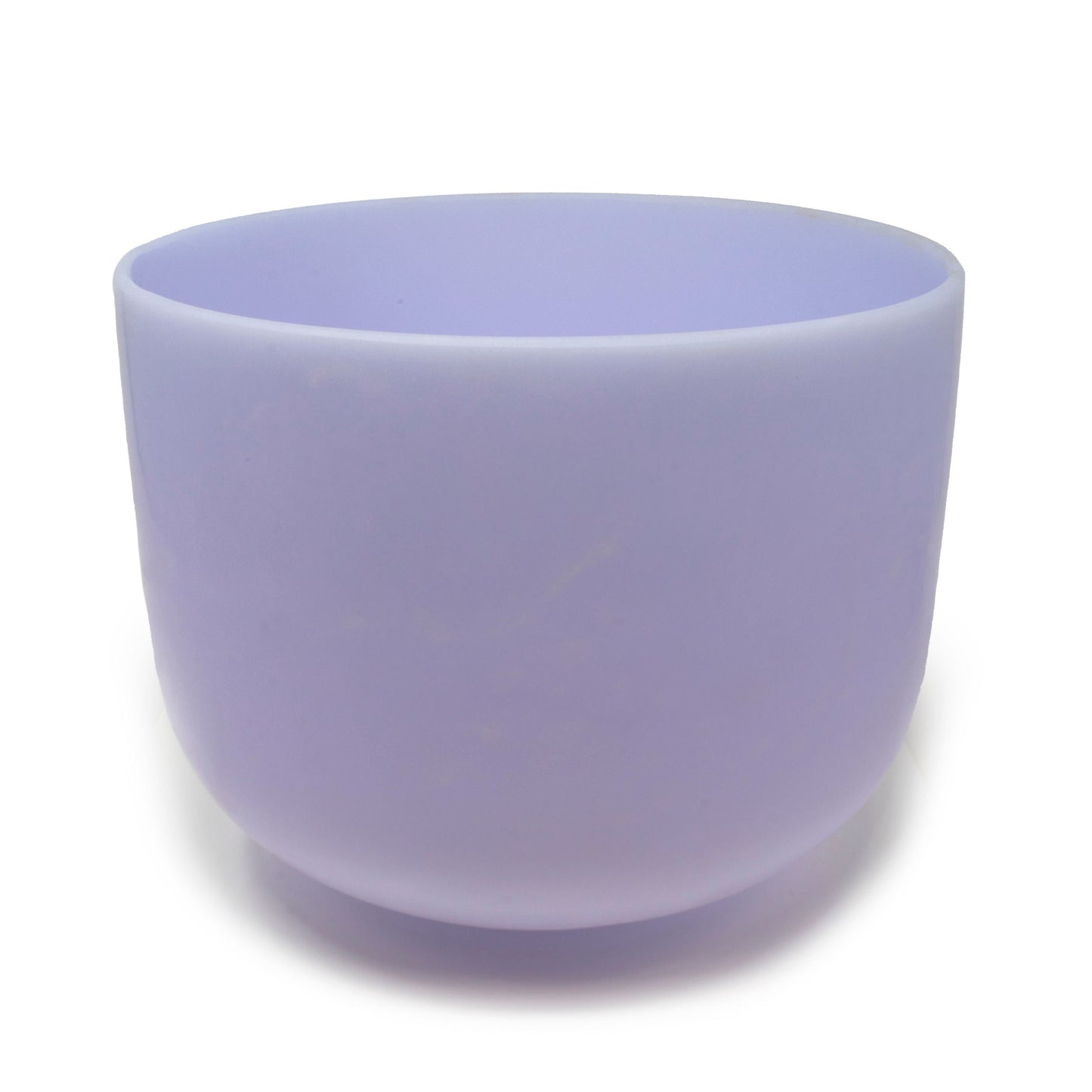 10" Gem Infused Quartz Singing Bowl Note A Perfect Pitch - Amethyst