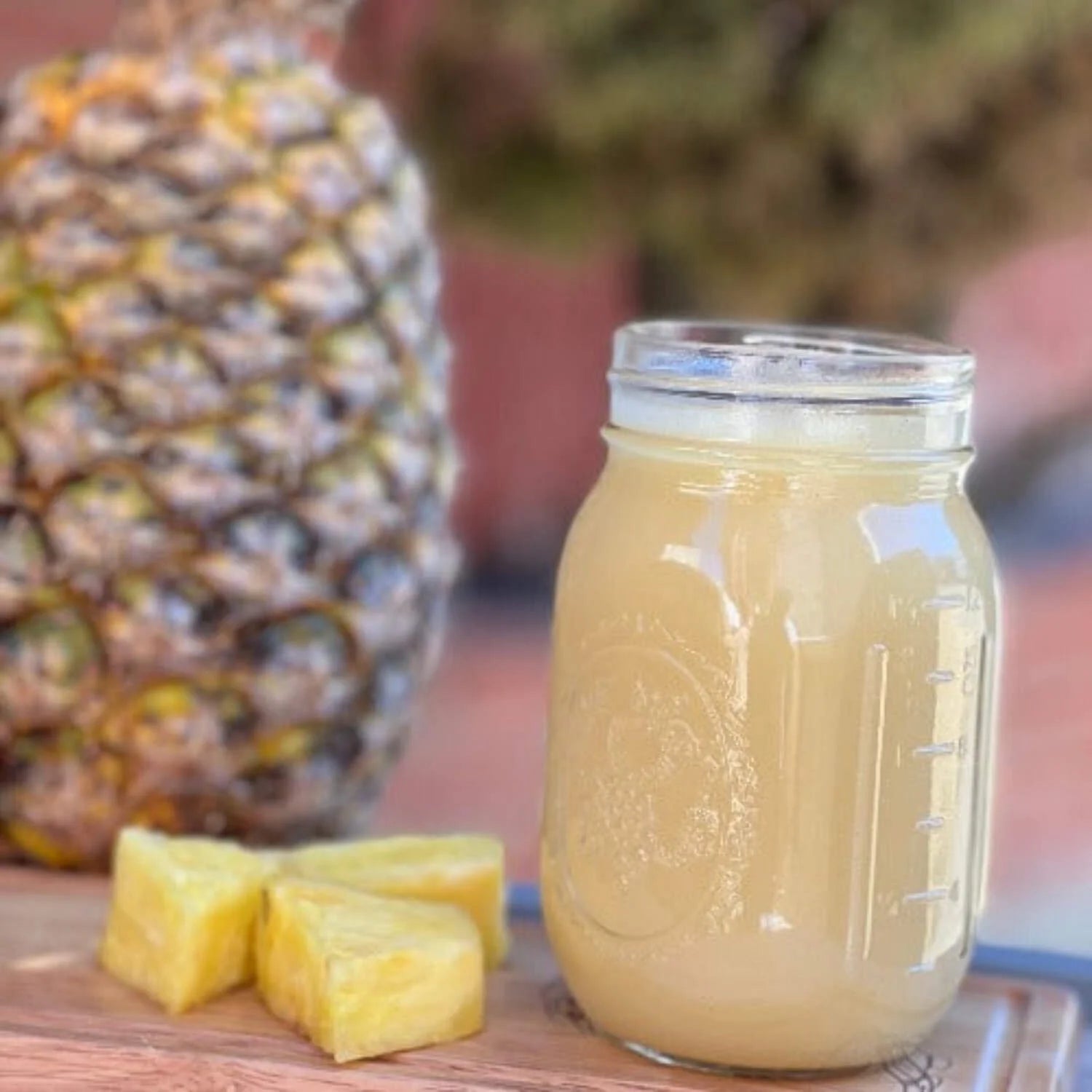 Flavored Sea Moss Gel- Alkaline Pineapple Sea Moss Smoothie