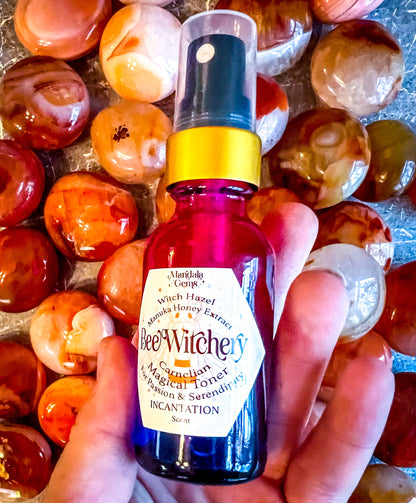 Beewitchery Incantation Witch Hazel Toner with Carnelian