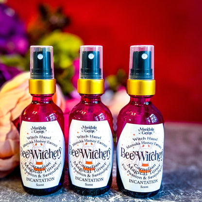 Beewitchery Incantation Witch Hazel Toner with Carnelian