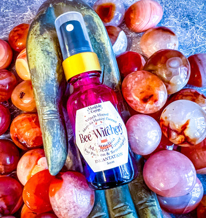 Beewitchery Incantation Witch Hazel Toner with Carnelian