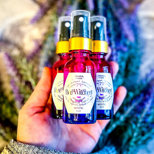 Beewitchery Mystic. Lavender Witch Hazel Toner with Amethyst