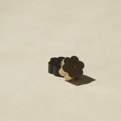 Flower Brass Incense Holder