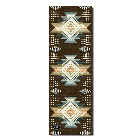 Yoga Mat | 6mm Thick | Brown | Non-Slip | Eco Friendly | Yune Yoga | Buffalo Hills Soil