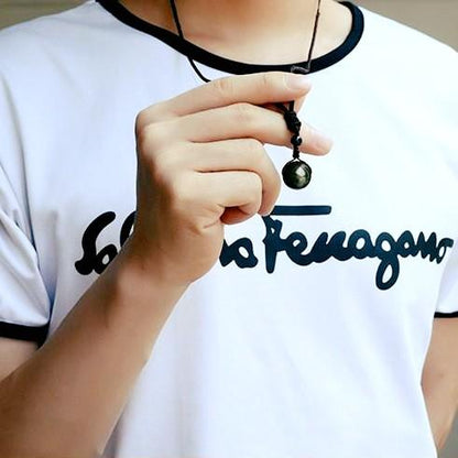 STRESS-FREE AND PROTECTION OBSIDIAN NECKLACE