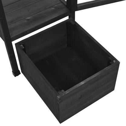 62.4inch Height Wood Garden Greenhouse Balcony Portable Mini Cold