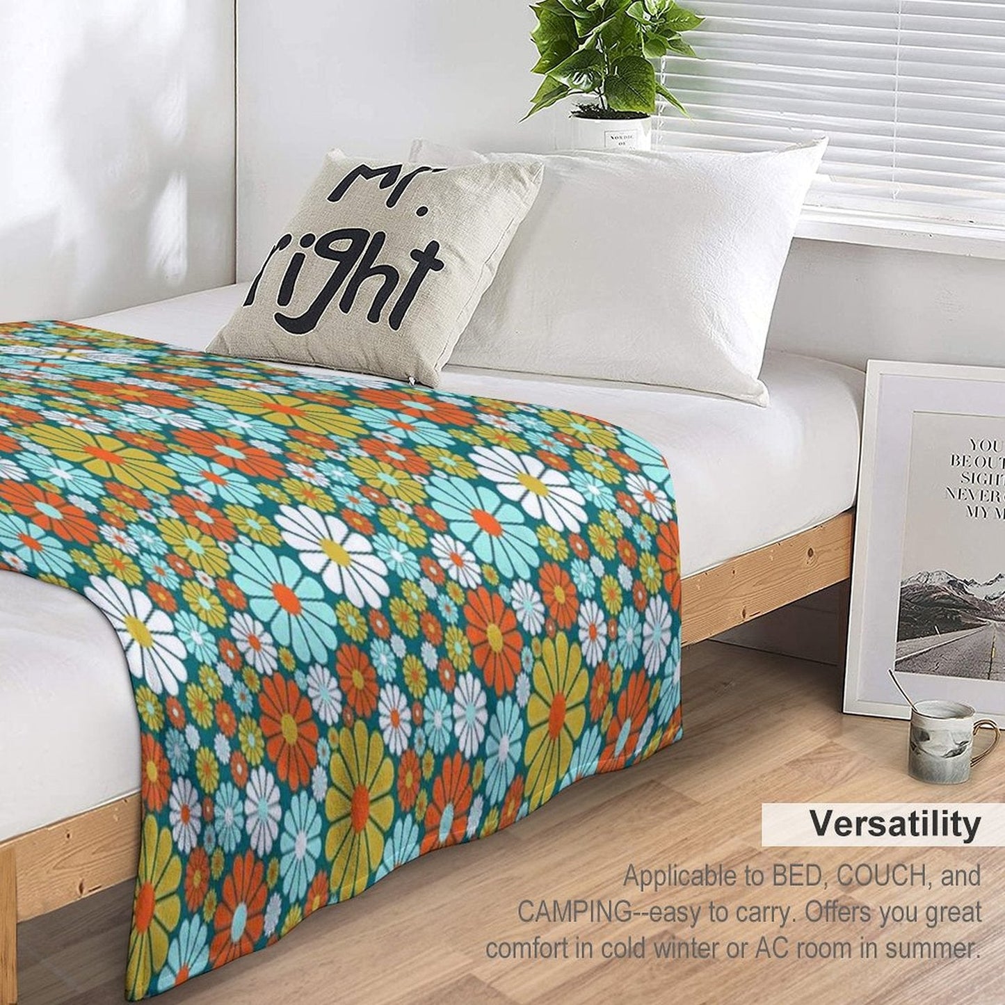 60's Wallpaper  One Throw Blanket