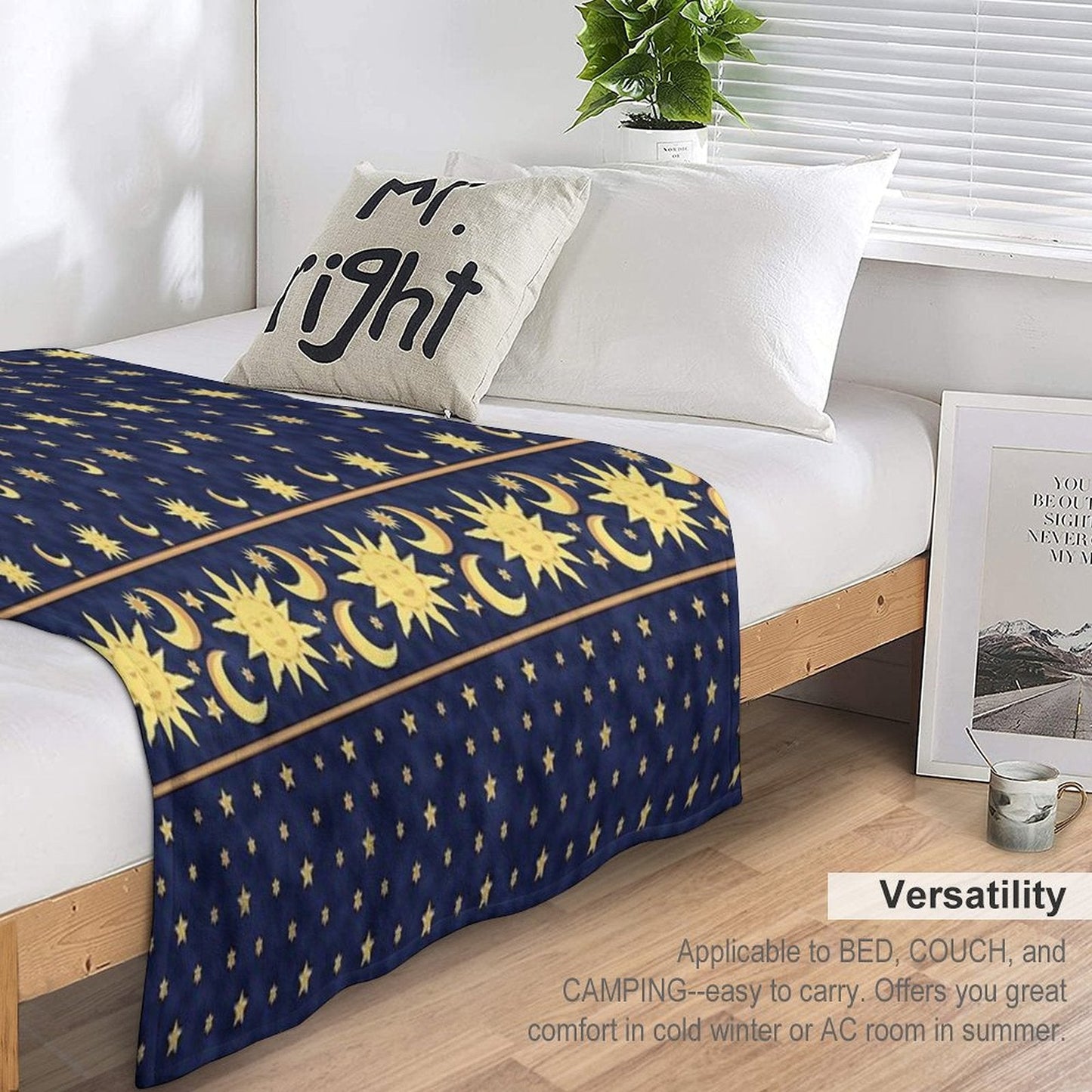 Another Celestial Mood Throw Blanket