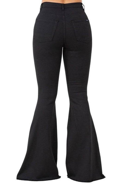Angela Bell Bottom Jean - Inseam 34