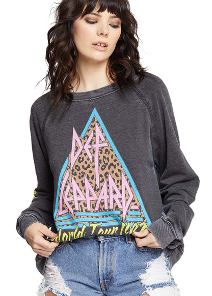 Def Leppard World Tour 1987 Band Sweatshirt by Recycled Karma