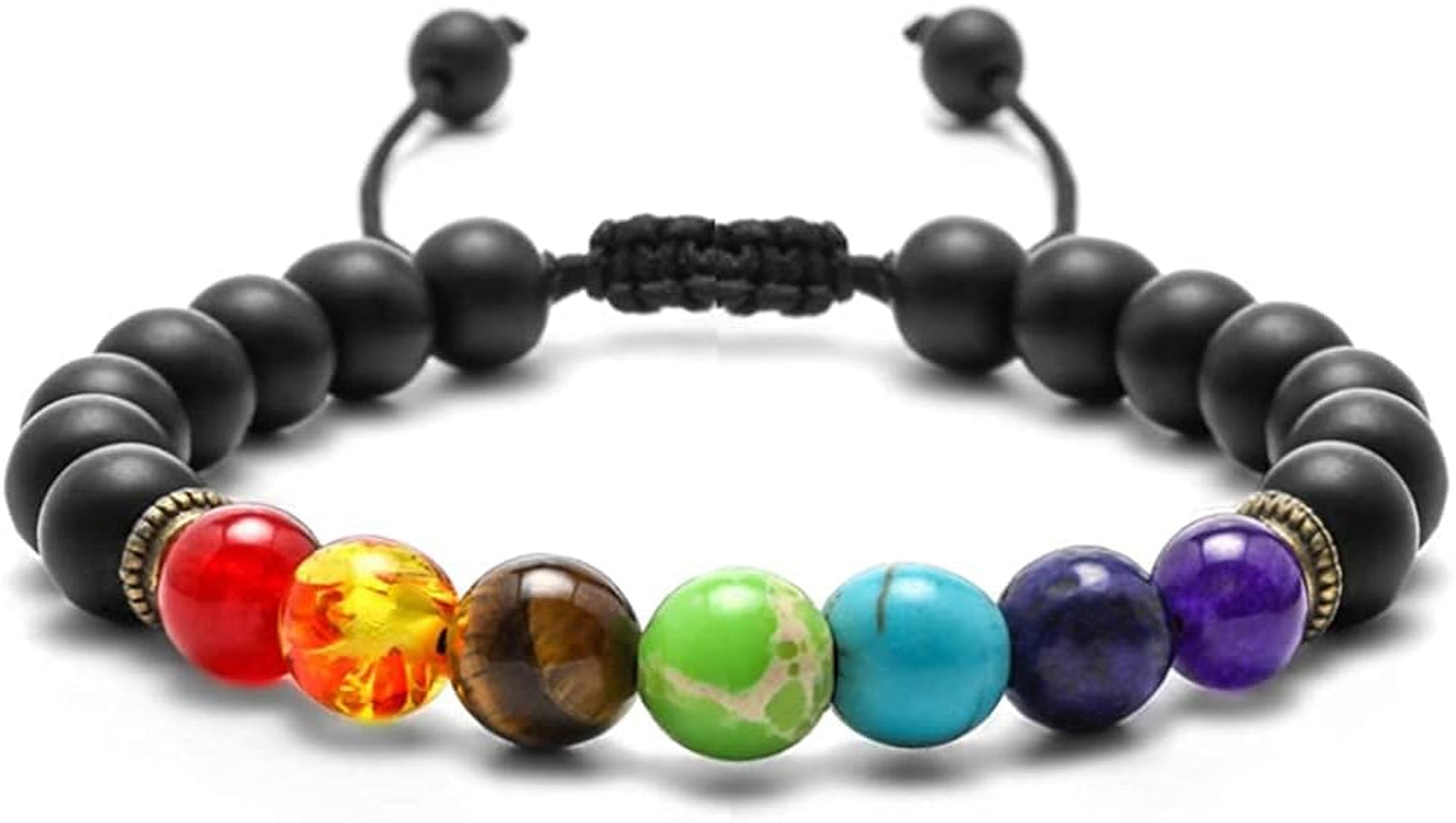 Natural Stone Beads Rakhi Bracelet Rakhi for Brother Rakhi Gift for Brother Rakhi Gift Set Rakhi Bracelet for Brother Bracelet Set Rudraksh Bead Bracelet Rakhi Bracelet with Plate Set