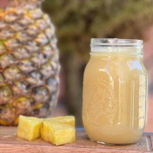 Flavored Sea Moss Gel- Alkaline Pineapple Sea Moss Smoothie