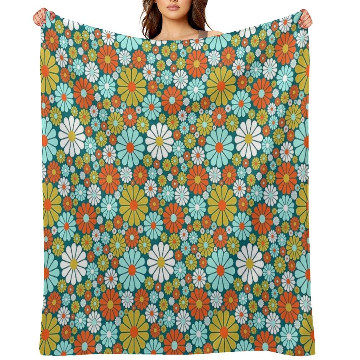 60's Wallpaper  One Throw Blanket