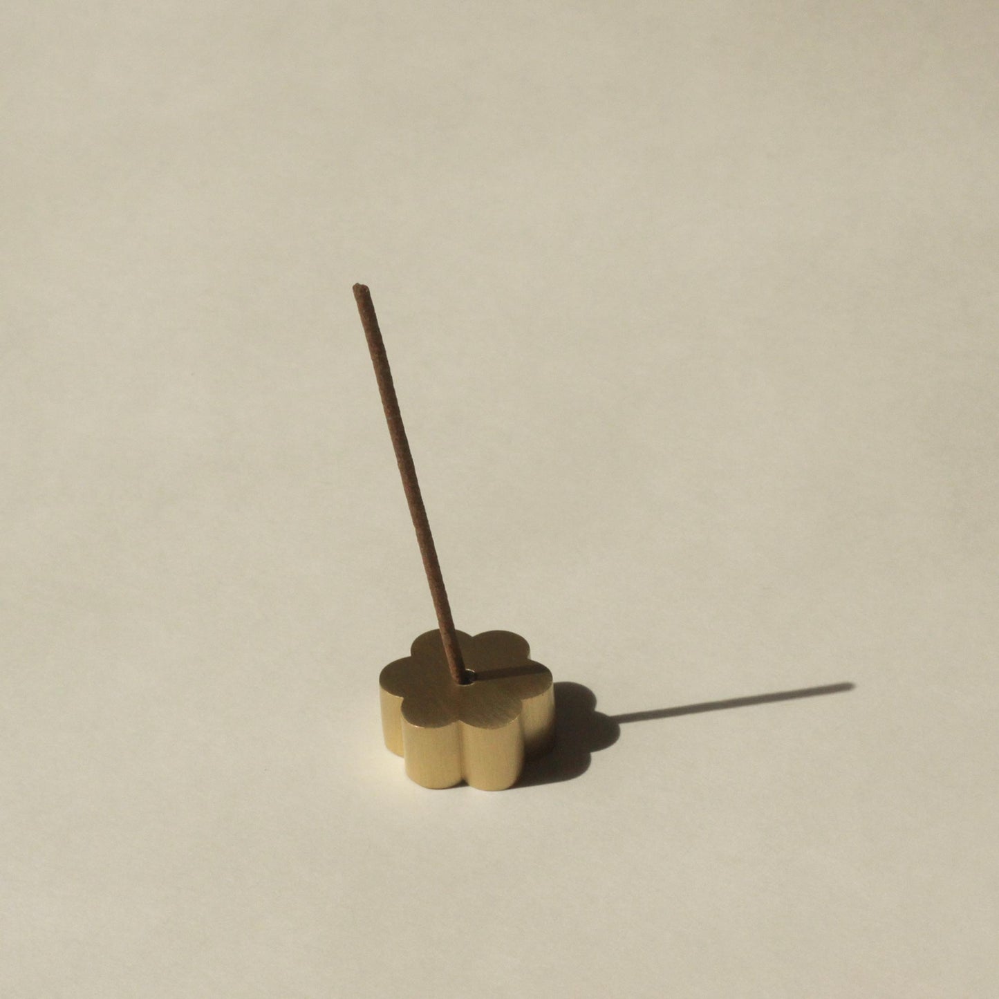 Flower Brass Incense Holder