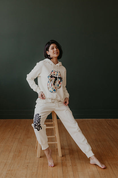 Rolling Stones Flower Power Hoodie